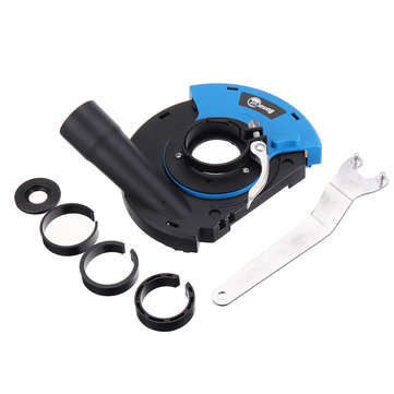 Drillpro 7 Inch Angle Grinder Dust Shroud Cover Tools for Concrete Marble Granite Engineered Stone G