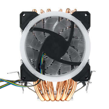 CPU Cooler 6 Heatpipe 4 Pin RGB Cooling Fan For Intel 775/1150/1151/1155/1156/1366 AMD