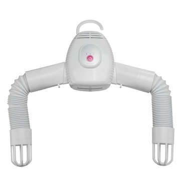 Portable Electric Clothes Hanger Shoes Dryer Hot Cold Air Drying Cloth Rack Laundry