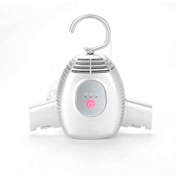 Portable Electric Clothes Hanger Shoes Dryer Hot Cold Air Drying Cloth Rack Laundry