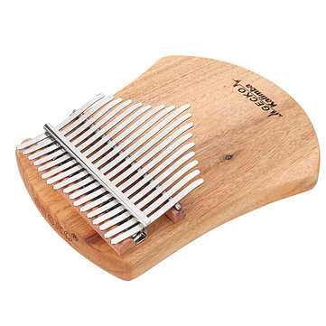 GECKO K17CAS 17 Keys Kalimba Camphor Wood Thumb Finger Piano with Bag Set