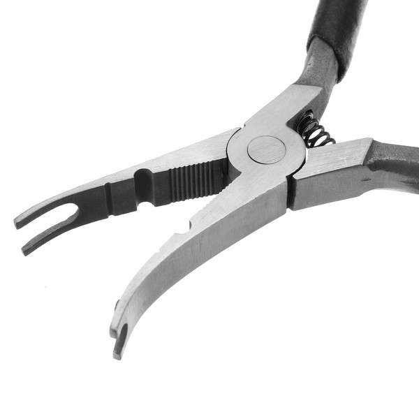 5.5 Inch Steel Head Upgrade Precision Universal Ball Nose Link Pliers Tool (Color black&yellow)