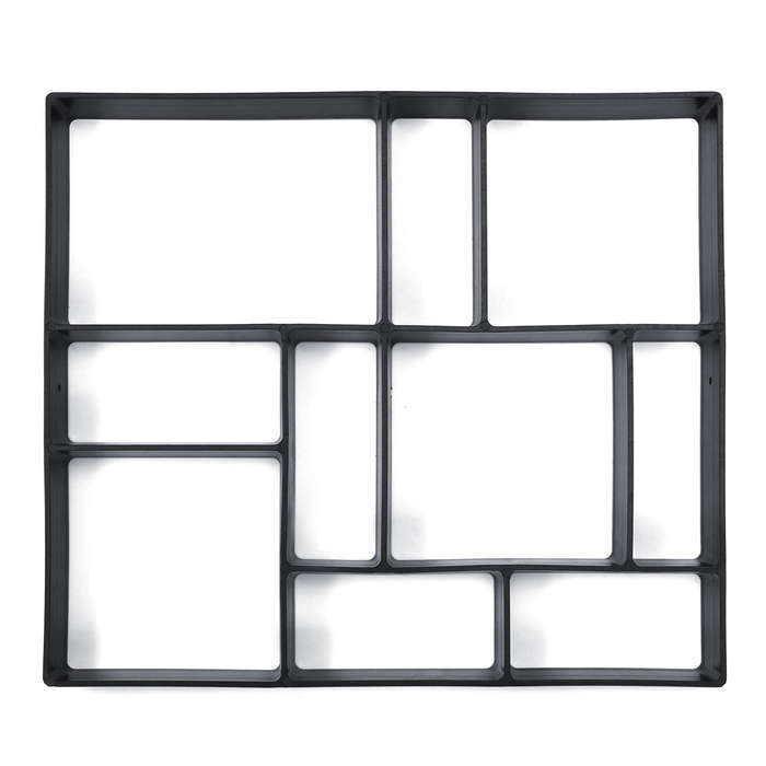 New DIY Concrete Paving Pavement Mould Mold Gardens Balconies Villas Path Walk Maker Gement Br