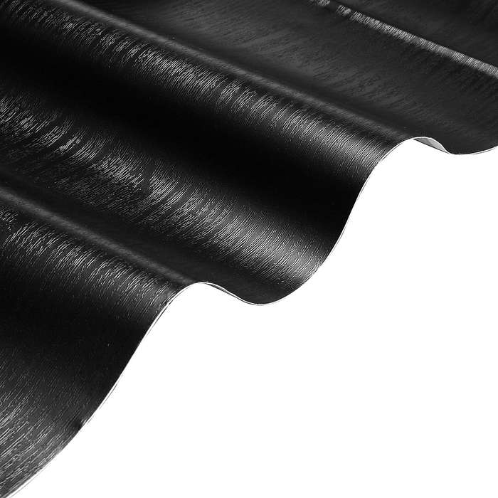 Black Wood Looking Textured Self Adhesive Decor Contact Paper Vinyl Shelf Liner Wall Paper (Size 2M)