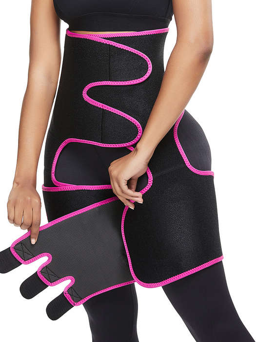 Neoprene Thigh Shaper High Waist Body Shaper Slimmer Wrap Thermo Trainer Sport