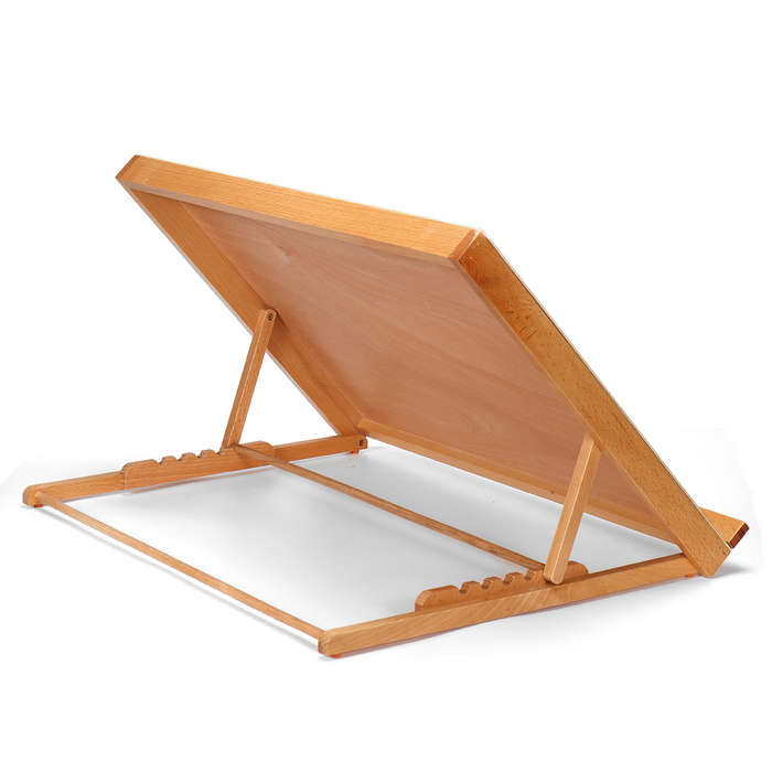A2 Wooden Easel Sketch Stand Table Adjustable Artist Drawing Board Oil Painting Easels Art Drawing S