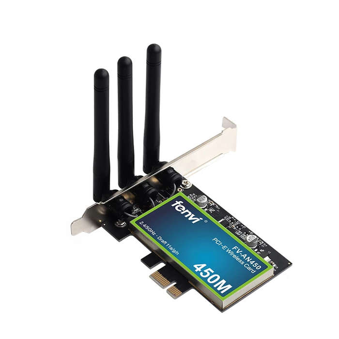 Fenvi Wireless Dual Band PCIe WiFi Adapter PCIe Network Card 2.4G 5G for Desktop PC FV-AN450