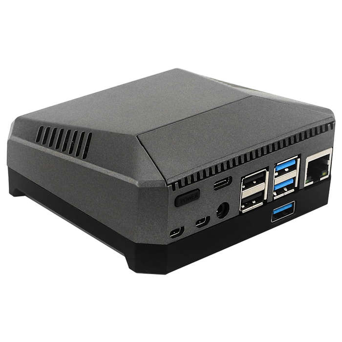 Catda Raspberry Pi 4B Argon ONE M.2 Expansion Board USB3.0 to SATA Connected to SSD Solid State Driv