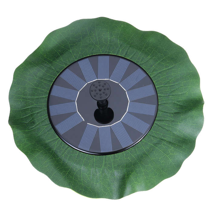 Solar Powered Fountain Pump Energy-saving Solar Water Floating Lotus l