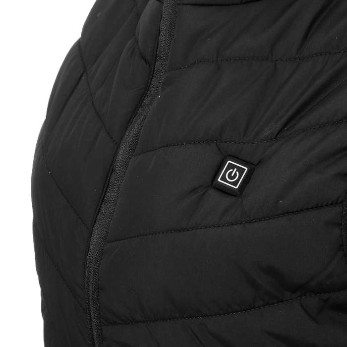 9 Heating Pads USB Electric Heated Vest Jacket Warm Body Warmer Pad
