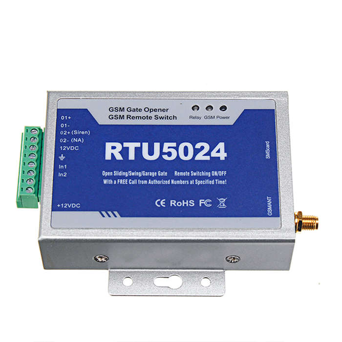 RTU5024 GSM Door Gate Opener Wireless Remote Control Switch 119inch An
