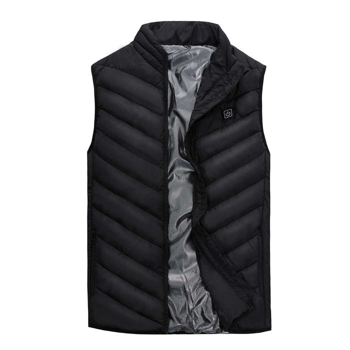 9 Heating Pads USB Electric Heated Vest Jacket Warm Body Warmer Pad