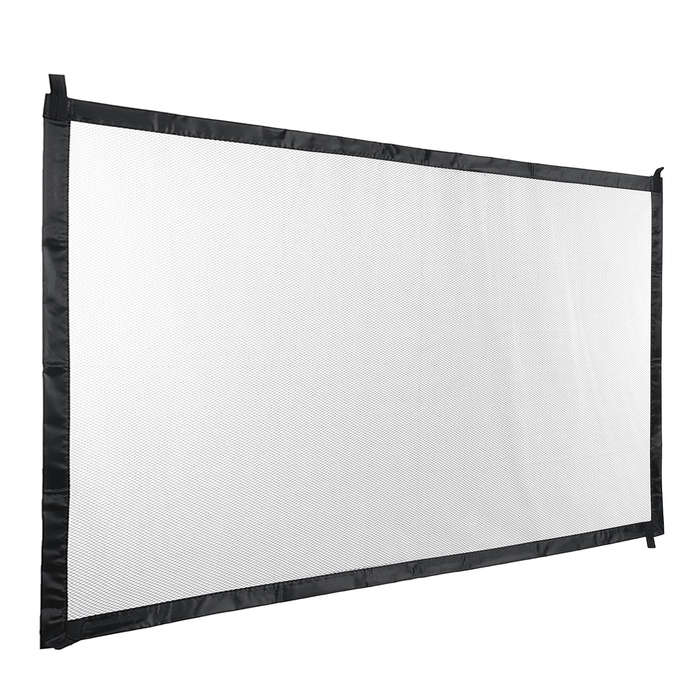 Portable Pets Enclosure Mesh Safety Folding Gate Guard Fences Kit Pet