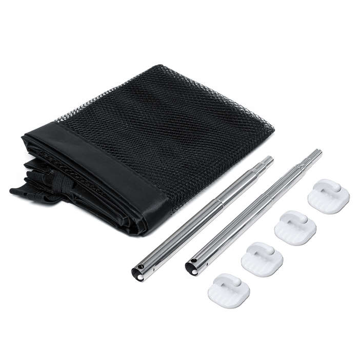 Portable Pets Enclosure Mesh Safety Folding Gate Guard Fences Kit Pet