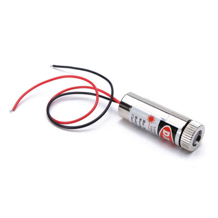 5mW 650nm Focusable Red Dot/Cross/Line Laser Diode Module (Type A)