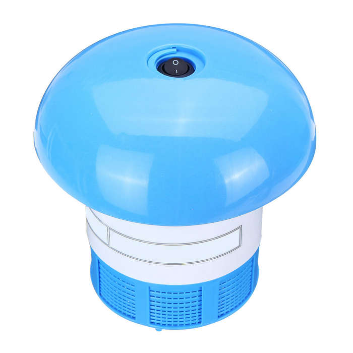 Blue - 6 LED Mosquito Killer Lamp Physical Insect Killer Fly Bug Trap Zapper Light