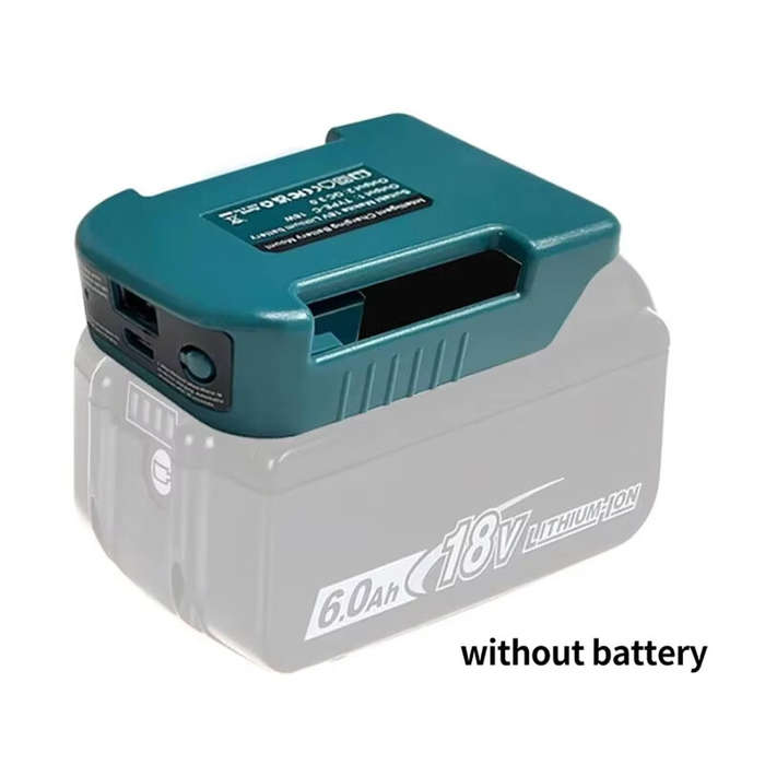 Blue - 1pc For Makita 18V With USB With Type-C Battery Holder For Makita 18V Battery BL1840 BL1850 B