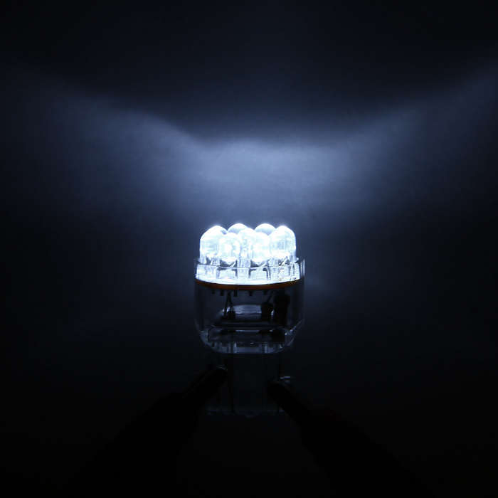 Yellow - 2PCS T20 LED Car Bulbs 9LED Signal Tail Reverse Brake Light Bulbs 36LM Turn Signal Tail Lig
