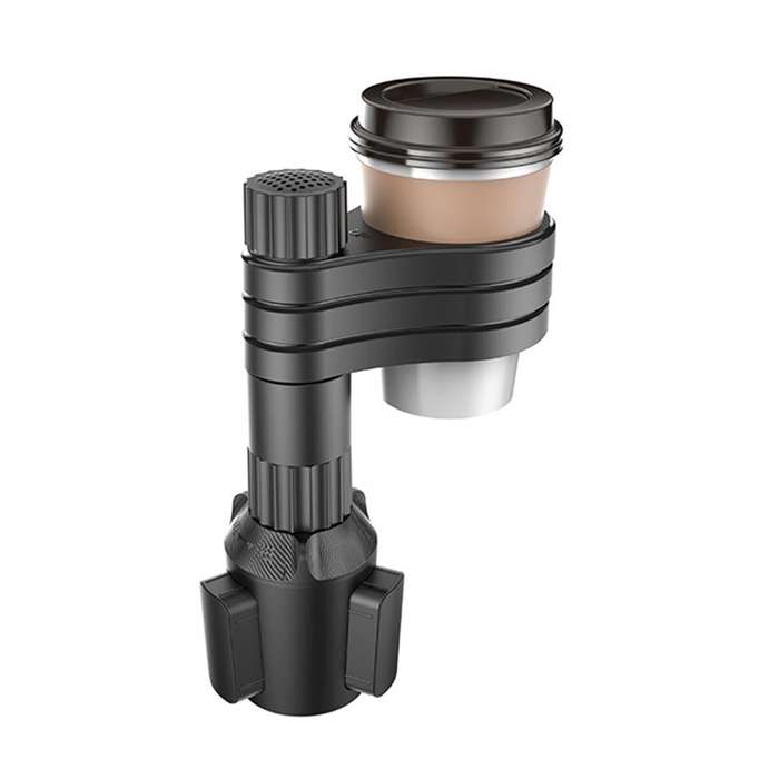 3 in 1 Car Cup Holder Expander Multifunctional Car Central Control Cup Holder Beverage Holder 360 De