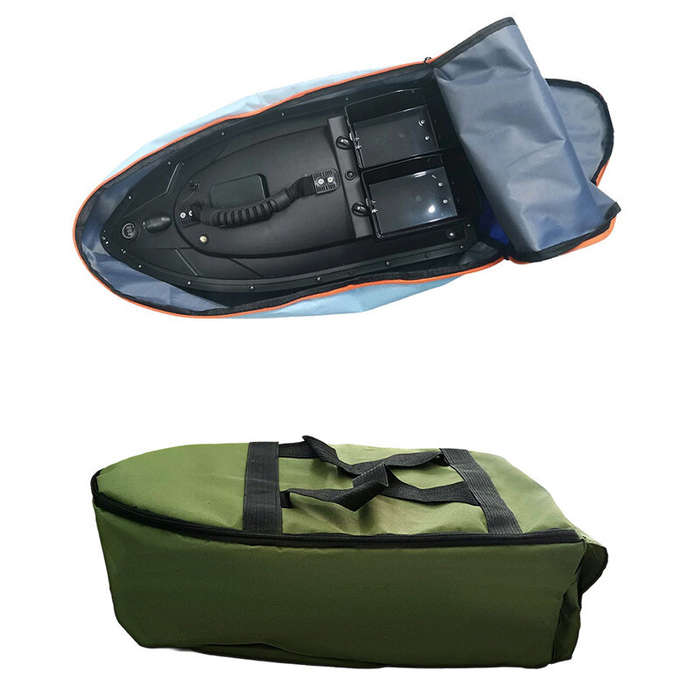 Green - ZANLURE Double Zipper Fishing Boat Carry Bag Water Repellent Storage Bag for Bait Boat Fishi