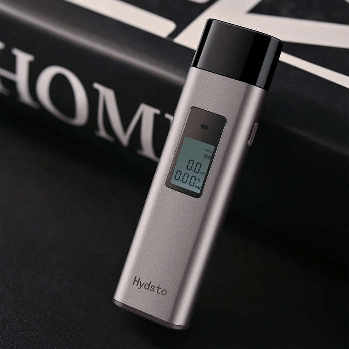 #01 - Lydsto Alcohol Tester Handheld Digital Breath Analyzer LCD Display Portable Mini Meter Blow Te