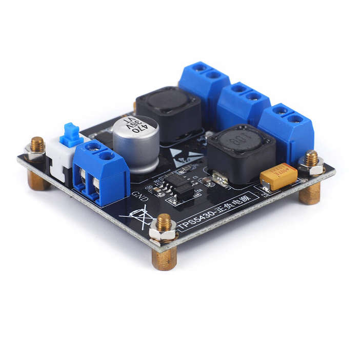 12V - 5V/12V/15V TPS5430 Switching Voltage Regulator Positive Negative Dual Power Supply Switch Modu