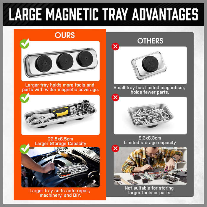 5Pcs - 5-Piece Magnetic Pickup Tools Set Telescoping Rust-Proof 15LB 10LB 3LB 1.5LB Magnet Sticks Tr