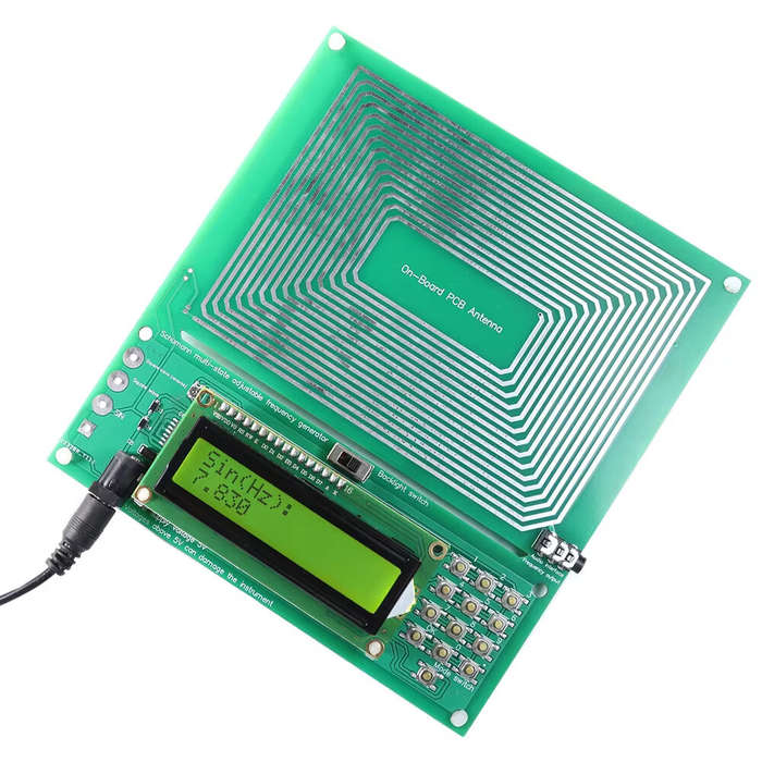 .A - Schumann Wave Generator 7.830Hz DDS Algorithm Adjustable 0.001Hz-200KHz Digital Crystal Oscilla
