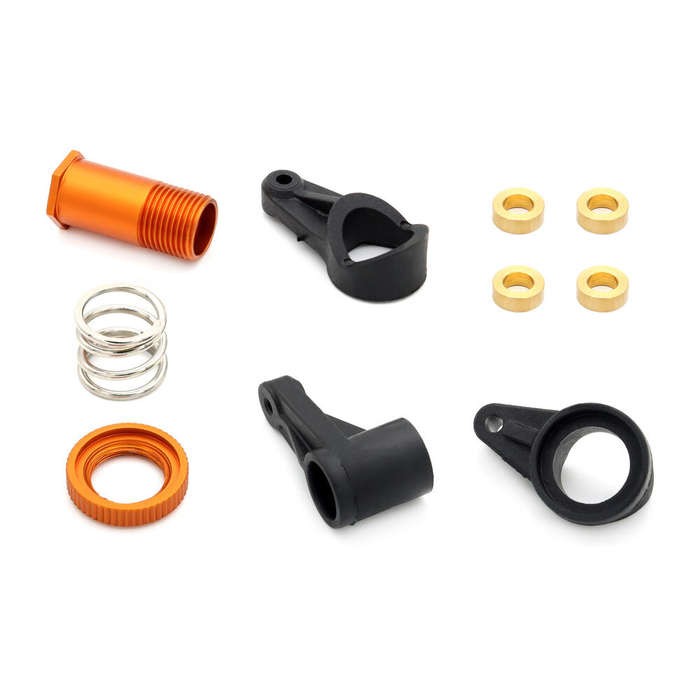Black Gold - ZD Racing MT16 1/16 RC Car Parts Steering Connecting Plate Set Vehicles Models Spare Ac