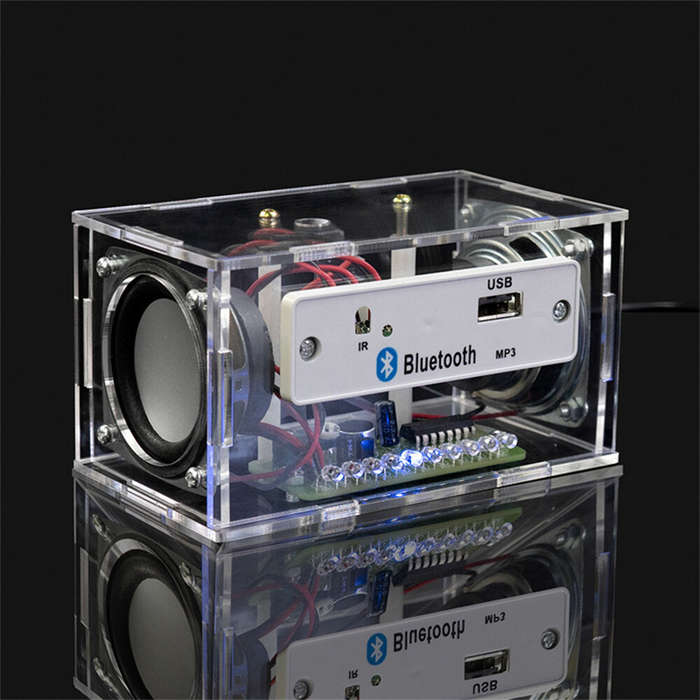 DIY Kit - Bluetooth Speaker Kit Electronic Production DIY Assembly Parts Power Amplifier Speaker Par