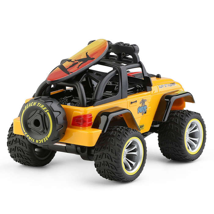 Red - Wltoys 322221 2.4G 1/32 2WD Mini RC Car Off Road Vehicle Models W/ Light Children Toy