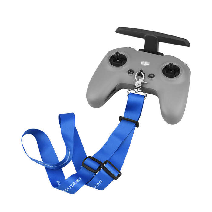Black - Avata Remote Control Transmitter Neck Strap Lanyard with Hanging Buck Rope for DJI FPV Trans
