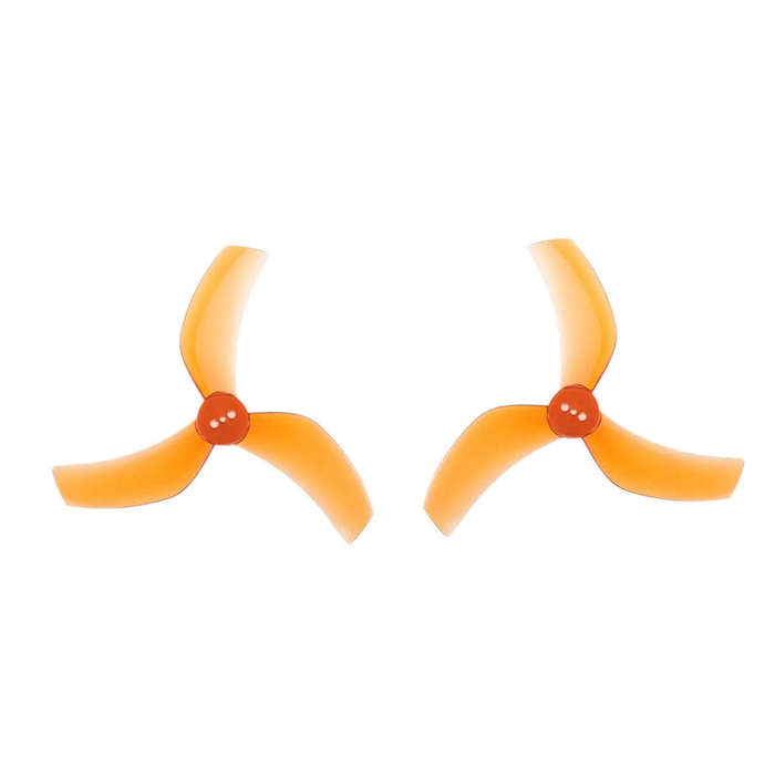 Yellow - 2Pairs Gemfan D90S T-Mount 3-Blade 3.5" Propeller for FPV Racing RC Drone