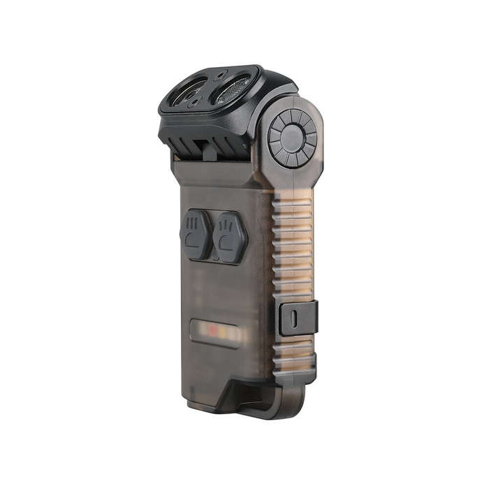 Black - Trustfire MINIX5 750LM Bright EDC LED Keychain Flashlight With UV Sidelight Rechargeable Mag