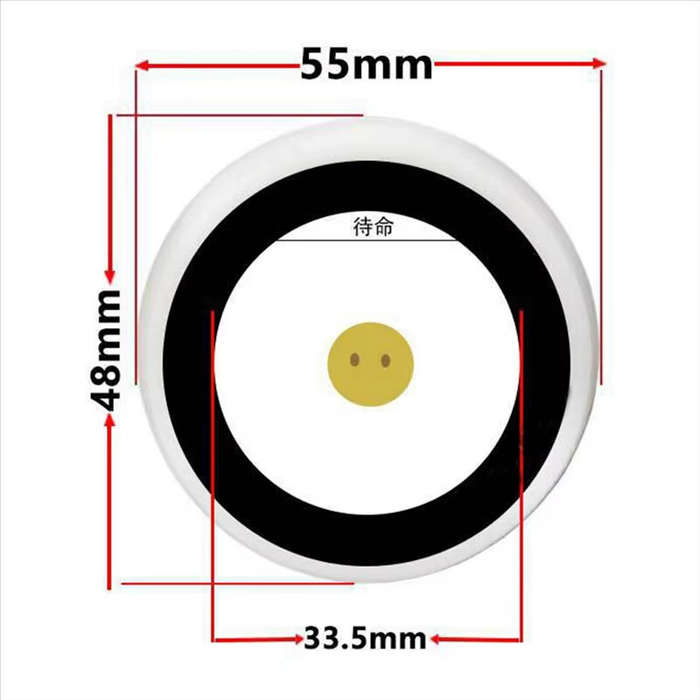White - AI Voice Chat Robot ESP32-S3 N16R8 Development Board 1.28 Inch LCD Clock Compatible with Dee
