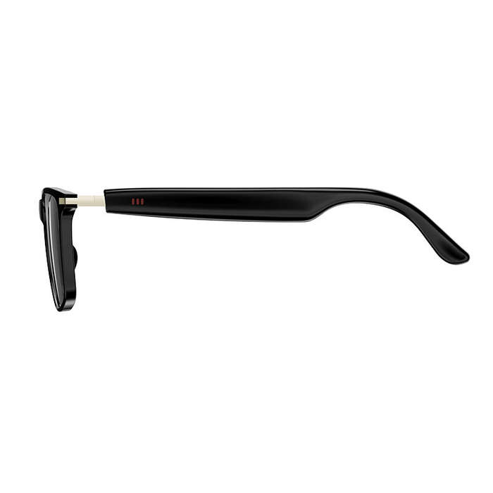 Transparent-Lens - SENBONO M01 Smart Audio Glasses BT5.4 bluetooth Call AI Voice Assistant Noise Can