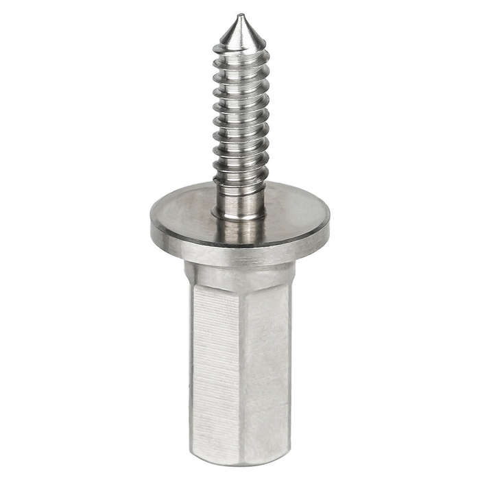 Adjustable Stainless Steel Drill Head Tool for Woodworking Hexagonal 10mm End Lightweight and Durabl