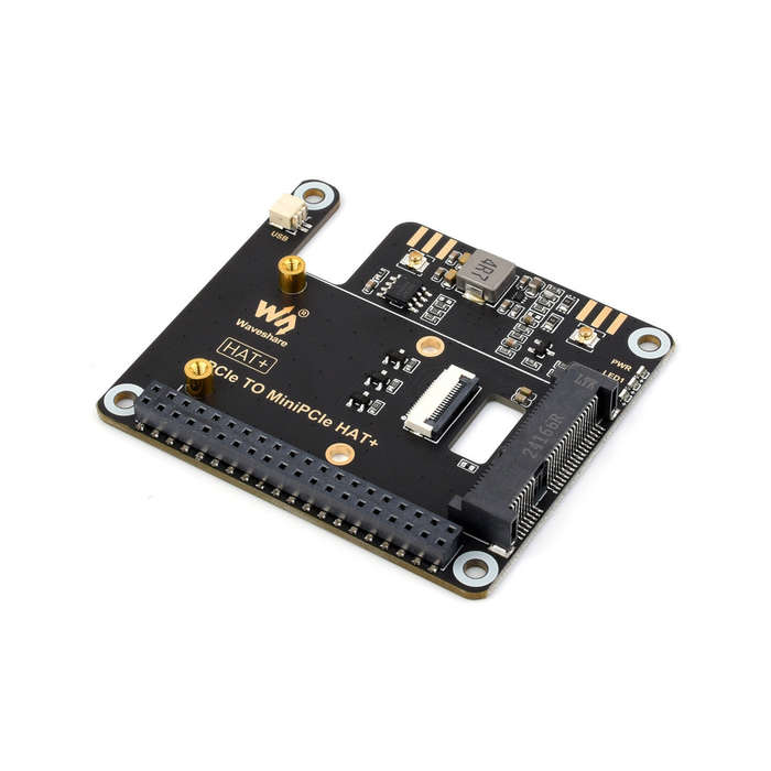 Board Only - PCIe TO MiniPCIe Adapter For Raspberry Pi 5 Compatible With MiniPCIe Wireless NIC Suppo