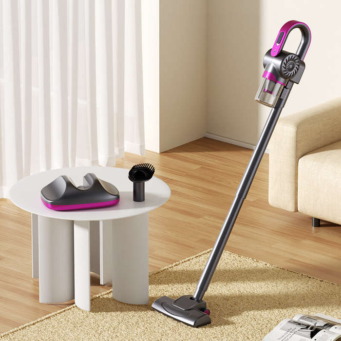White - 4-in-1 Handheld Dust Mite Remover 8500Pa Cordless Vacuum Cleaner Home Bed Ultraviolet Disinf