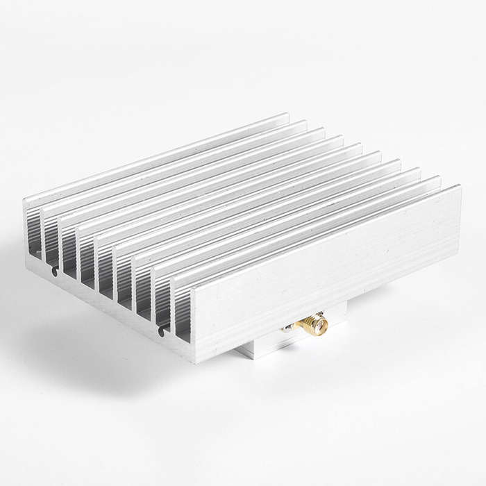 Silver - Wideband RF Power Amplifier 45-1100MHz High Gain 36dB 4W Output A-Class Amplifier Low Disto