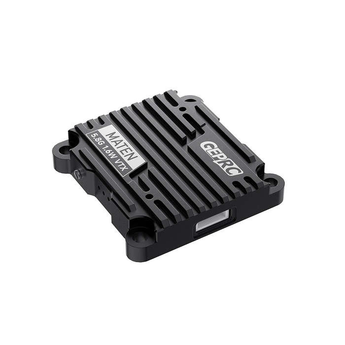 VTX - GEPRC MATEN 5.8GHz VTX - 1600mW MAX Power | 72CH Pit Mode | w/Mic | Long Range FPV Transmitter