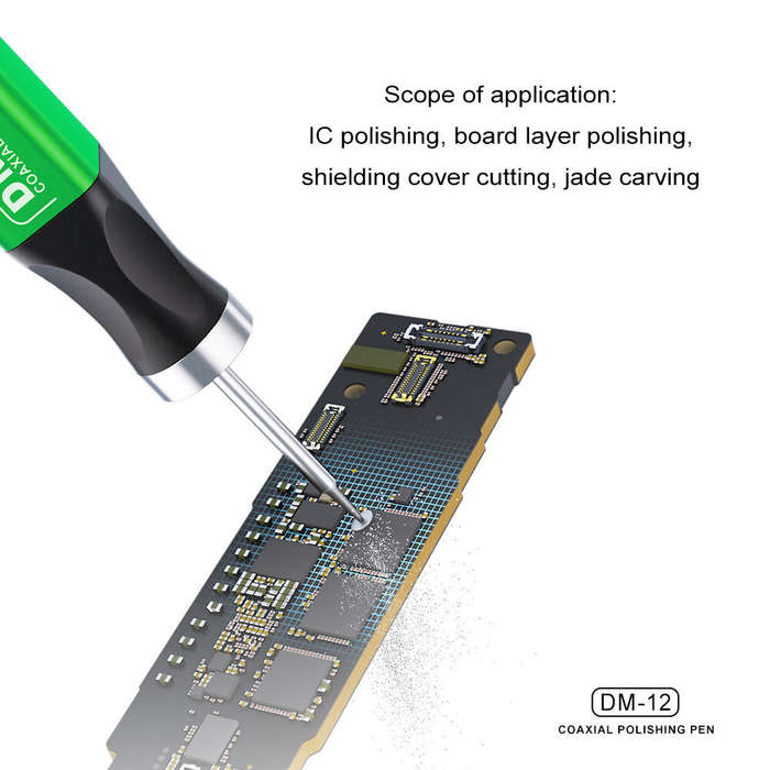 Green - Mini Cordless Rotary Tool Kit Electric Polishing Pen Engraving Pen for Sanding / Polishing /