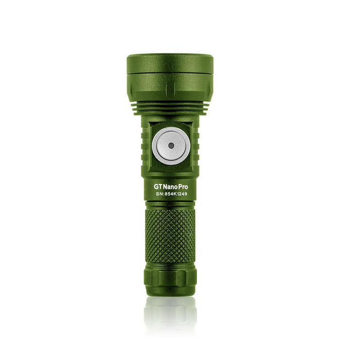 Black - Lumintop GT NANO PRO V3.0 1600 Lumen 150M Compact LED Keychain Flashlight 10280 Battery Mini