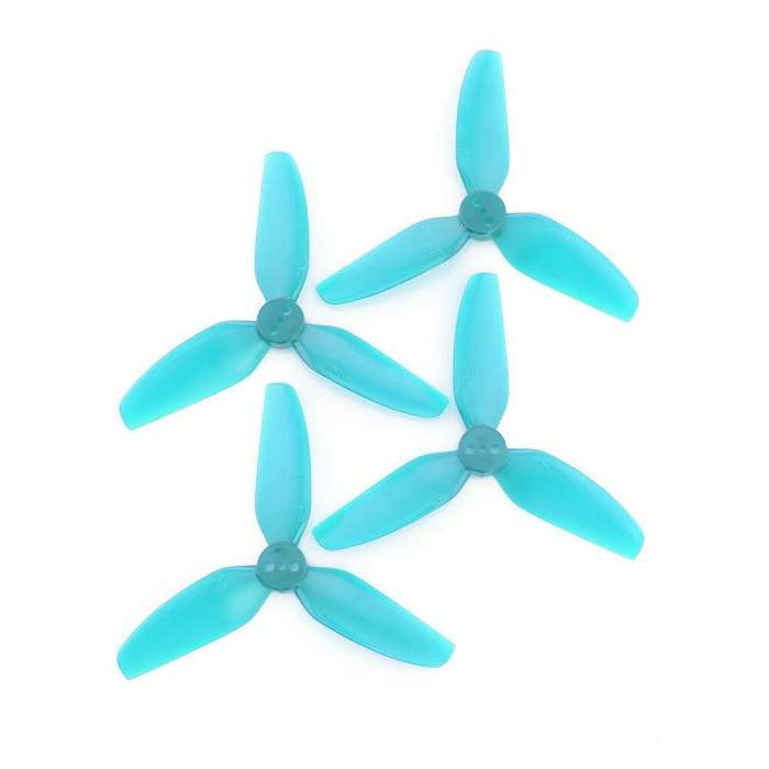 Light Blue - HQProp T2.5X2.5X3 3-blade 2.5Inch Poly Carbonate Propeller 2CW+2CCW