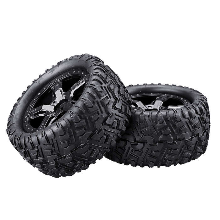 Remo P6973 Rubber RC Car Tires For 1621 1625 1631 1635 1651 1655 Wltoys 144001 124018 124019 SG 1601