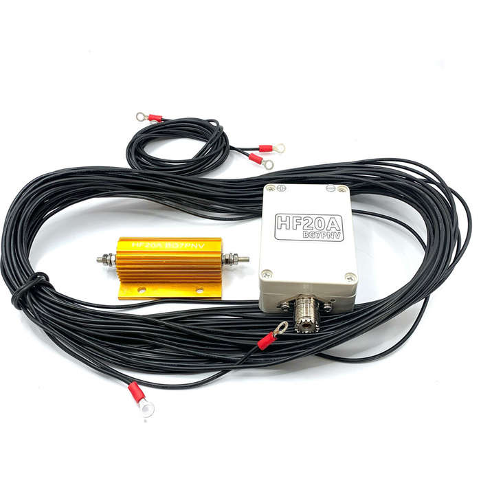 DIY Kit - HF20A Short Wave Full-Length Single-Line Traveling Wave Antenna 1000W Max Power 0-800KM Ra