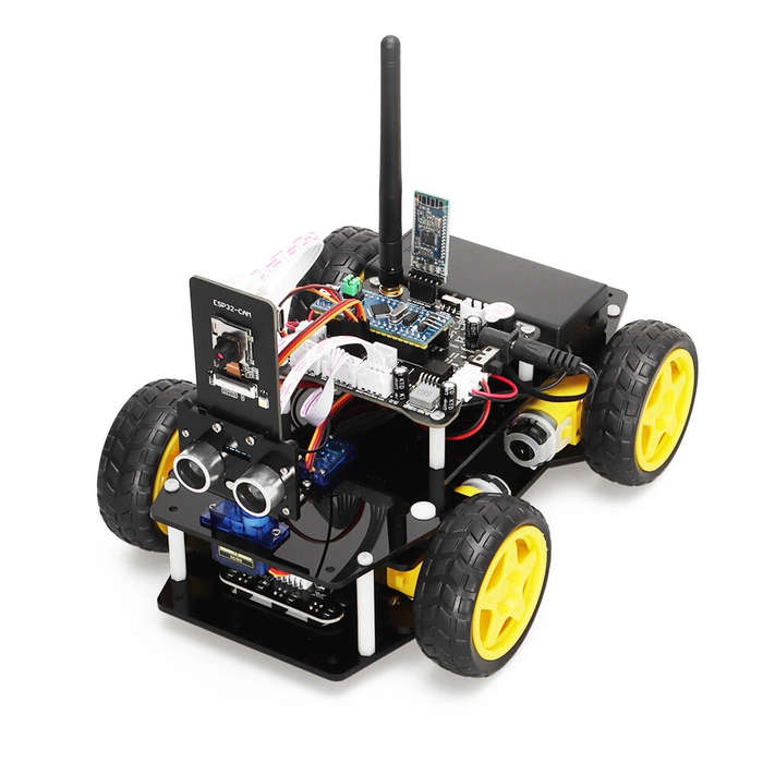 ZYC0109 - TSCINBUNY ESP32 CAM Automation Smart Robot Car Kit Ultrasonic Obstacle Avoidance Face Reco