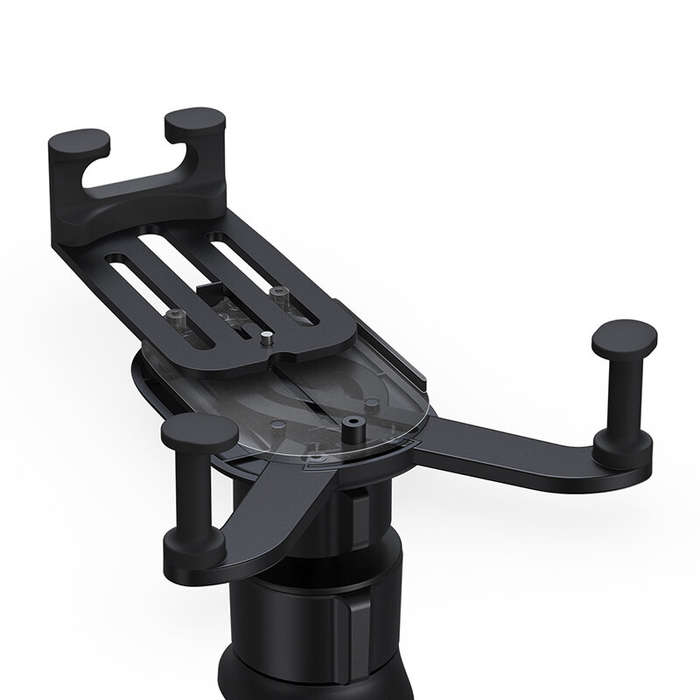 Black - Baseus Gravity Car Phone Holder Air Vent Clip Bracket Y-shaped Gravitational Structure Silic