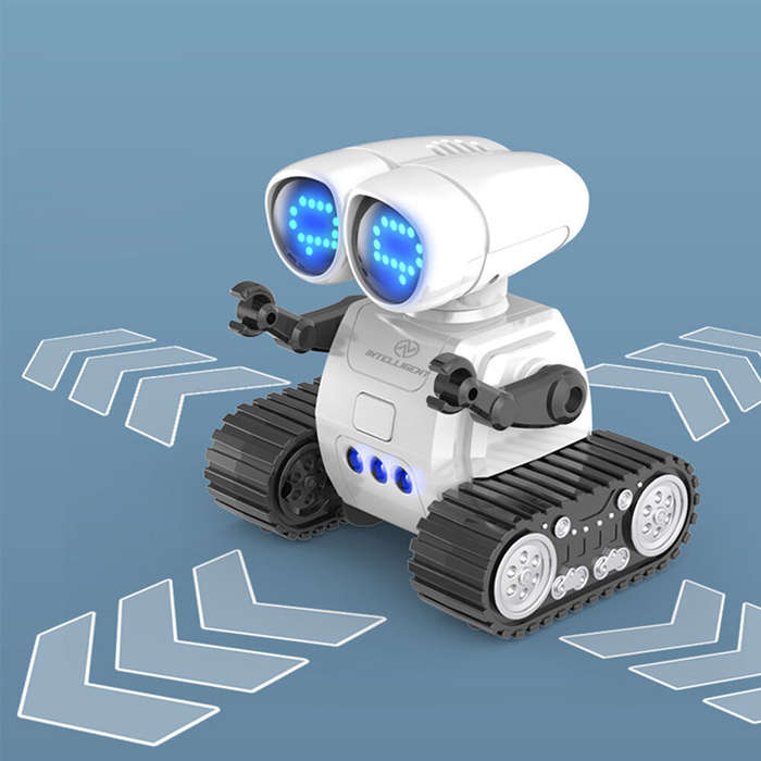 2.4GHz Mini Remote Control Programming Robot Multifunctional LED Lights Control Omnidirectional Marc