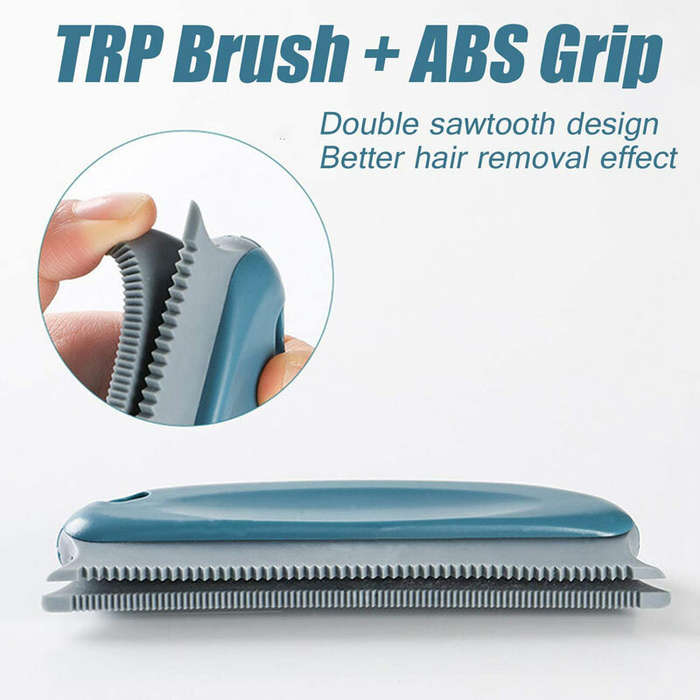Red - Pet Hair Cleaning Remover Brush Dog and Cat Hair Remover Roller for Furniture / Couch / Carpet